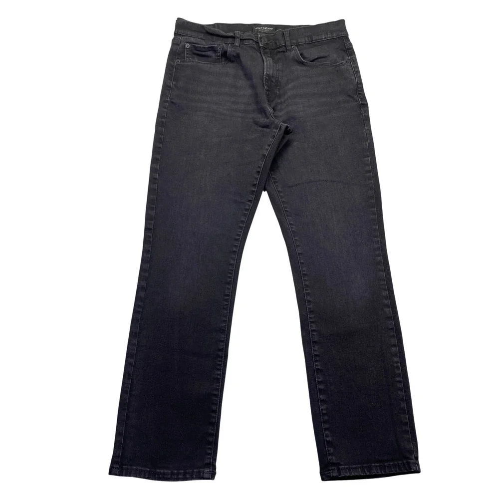 Lucky Brand 410 Athletic Straight Black Jeans Mens Sz 32 7MCC006 Gainesville‎